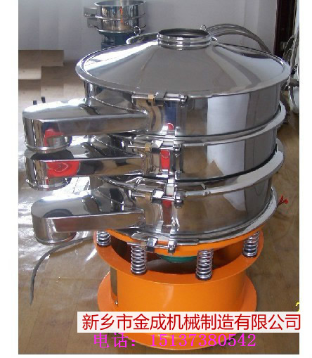 			 不銹鋼振動(dòng)篩|滑石粉振動(dòng)篩|圓形振動(dòng)篩——新鄉(xiāng)金成機(jī)械制造			 