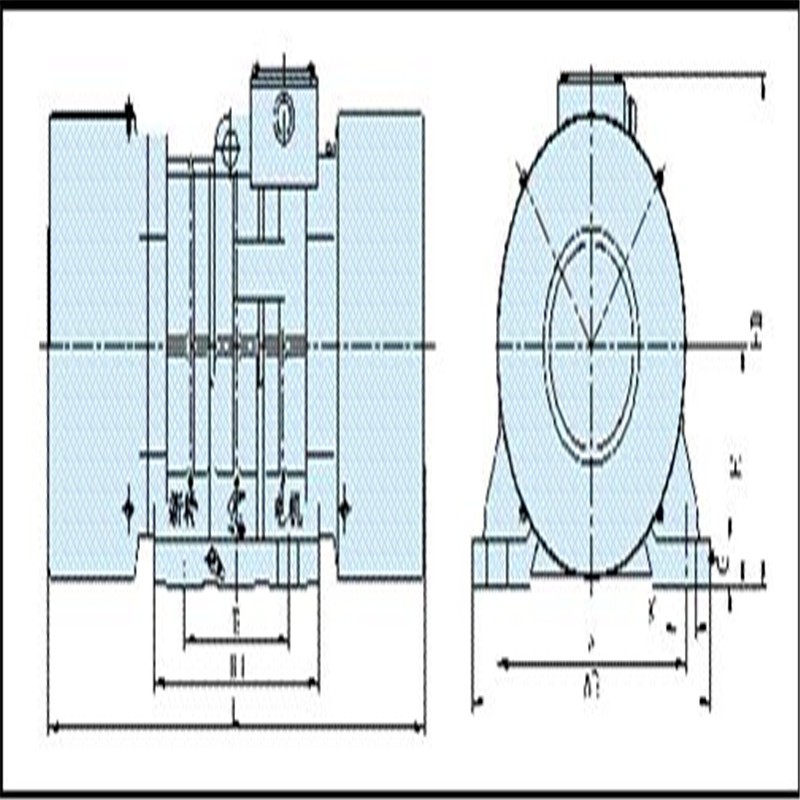 適應(yīng)進(jìn)口新型振動電機   全密封結(jié)構(gòu)