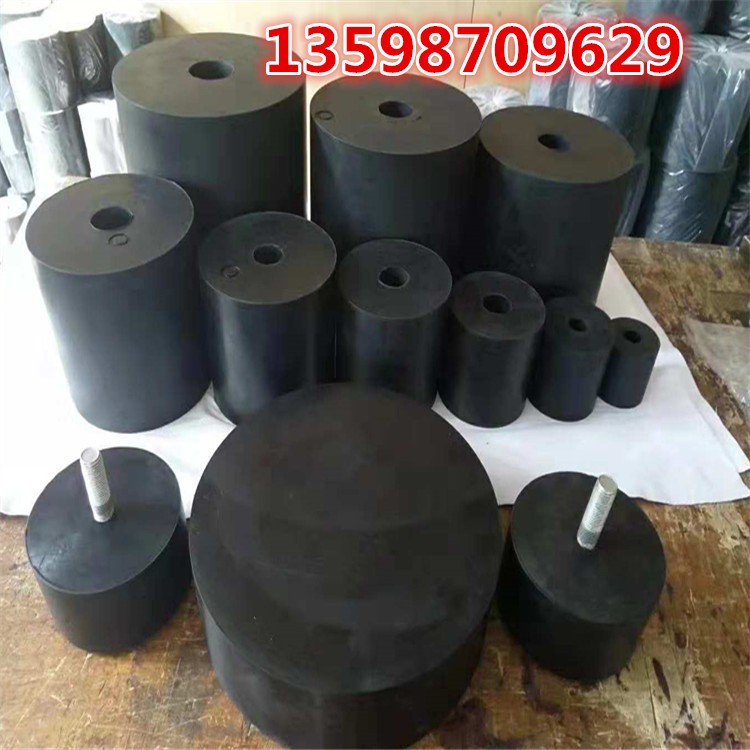建筑工地振動(dòng)篩橡膠墩配套減震膠柱橡膠彈簧減振器規(guī)格參數(shù)