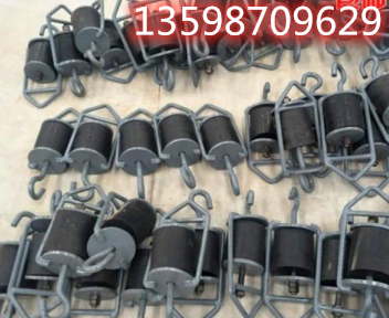 電磁振動(dòng)給料機(jī)減震吊掛裝置橡膠弾簧減震掛鉤 