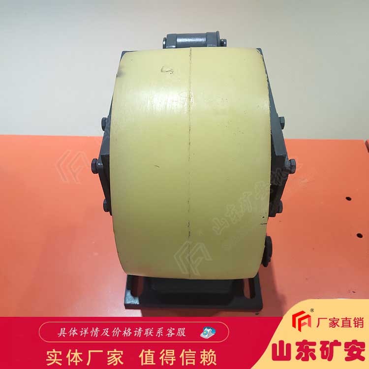  罐籠緩沖裝置L35滾輪罐耳氨酯澆筑輪皮外徑3500mm