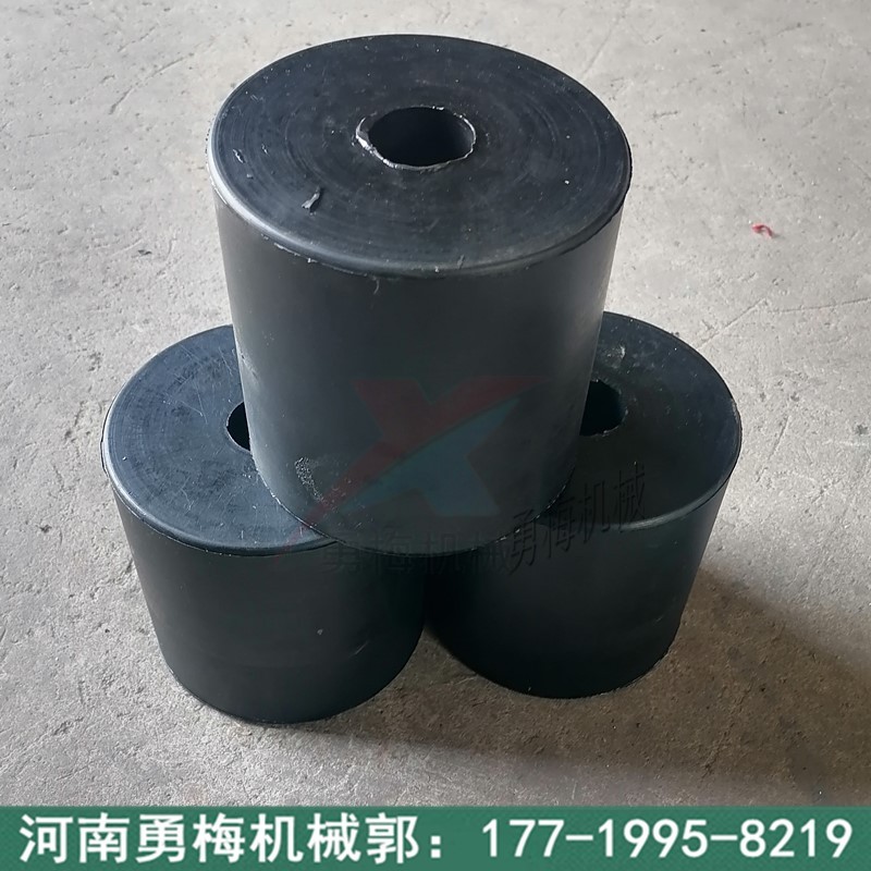 空心橡膠墩 減震膠柱 耐腐蝕橡膠彈簧墩減振器