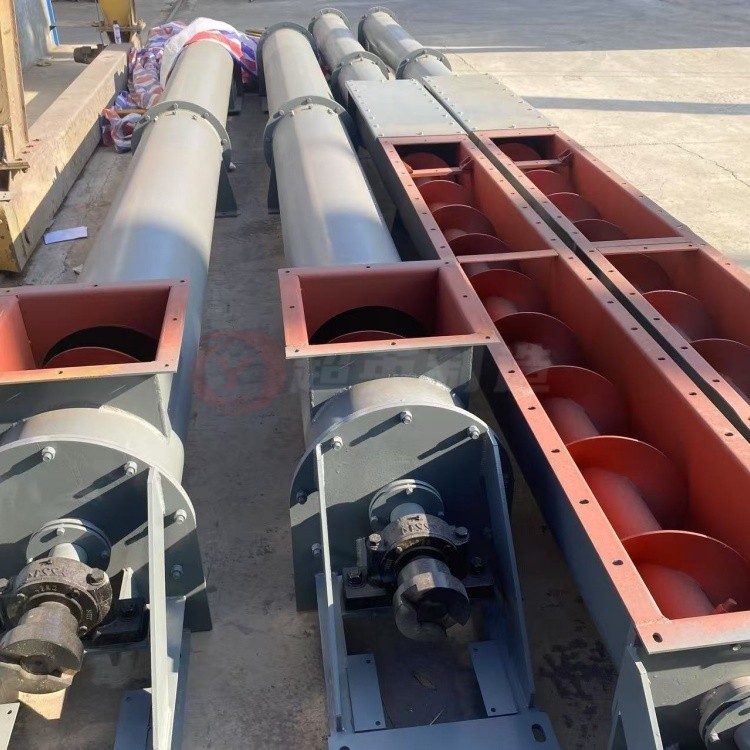  砂石上料機 螺旋運輸設備廠家 無軸螺旋輸送機