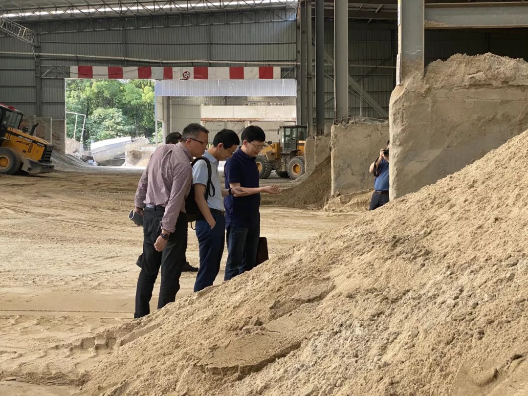 市建材管理服務(wù)中心對建筑用砂進行質(zhì)量抽檢