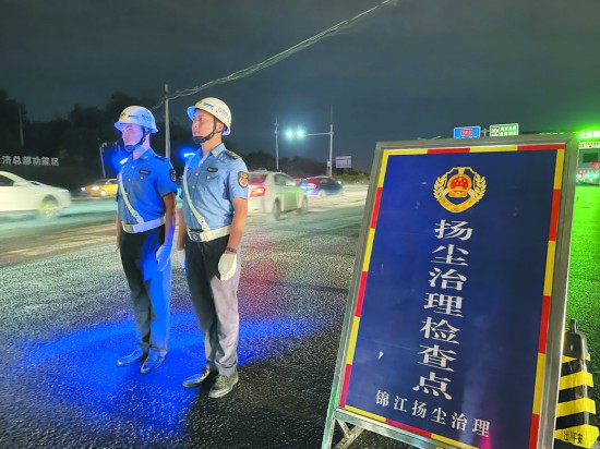 設置點位對渣土裝運車輛、沿途道路行駛車輛進行執(zhí)法檢查